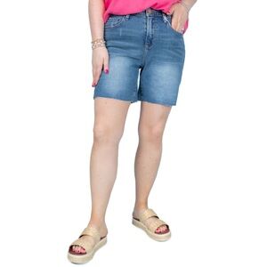 Dear John Medium Wash Denim Jean Shorts Womens Size 33